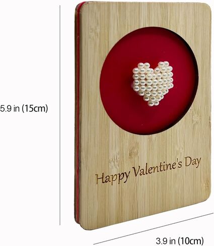 Balloon Love Letter Wooden Greeting Card,Handmade Anniversary Cards for Husband or Wife,Happy Birthday Gifts Card in Saudi Arabia