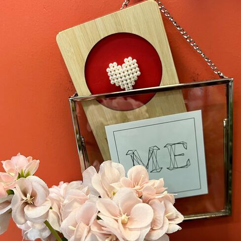 Balloon Love Letter Wooden Greeting Card,Handmade Anniversary Cards for Husband or Wife,Happy Birthday Gifts Card in Saudi Arabia