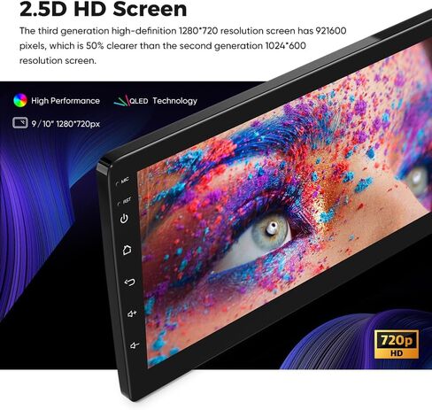 9 Inch 5G WiFi Car Stereo Radio Navigation for Dodge Ram 1500 2500 3500 2013 2014 2015 2016 2017 2018 Support Wireless Carplay Android Auto HDMI GPS FM AM Radio Rear Camera SWC (2G RAM+64G ROM) in Saudi Arabia