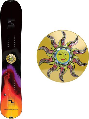 STOMPGRIP Premium Snowboard Stomp Pad | Sun | 3D Collection | 3D Decal in Kuwait