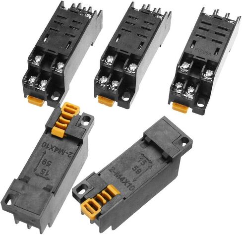Gump's grocery 12V DC Coil Power Relay LY2NJ DPDT 8 Pin HH62P JQX-13F with Socket Base in Saudi Arabia