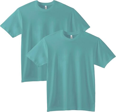 تي شيرت من الجلد السويدي للجنسين من أمريكان أباريل، طراز G5389، قطعتان in Kuwait