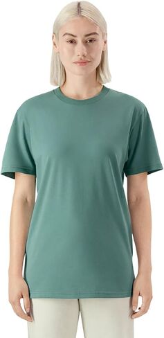 تي شيرت من الجلد السويدي للجنسين من أمريكان أباريل، طراز G5389، قطعتان in Kuwait