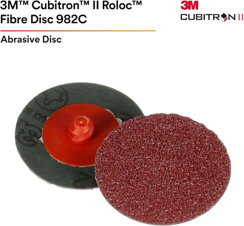 Cubitron II Roloc Fibre Disc 982C, 86890, TR, 3 in, Multi Pack in Saudi Arabia