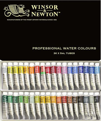 Windsor & Newton Artist Watercolor 5ml 24 Color Set in Kuwait