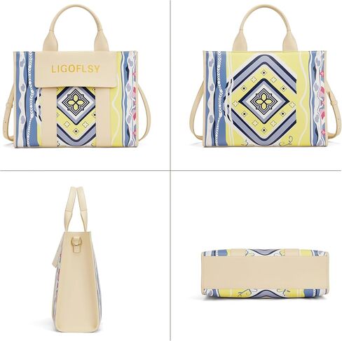 Tote Bags for Women Vegan Leather Shoulder Bag with Adjustable Strap Large Top Handbag and Purse in Saudi Arabia