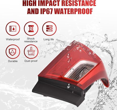 Tail Light Assembly Fit For GM2804122 2016-2018Right Side Passenger Side forCHEVROLET MALIBU XL 84130996 in Saudi Arabia