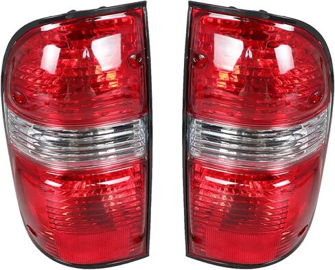LABLT Tail Lights Assembly Replacement for 2001-2004 Toyota Tacoma Red Rear Brake Lamps Light Left+Right 8156004060, 8155004060 in Saudi Arabia