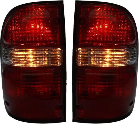 LABLT Tail Lights Assembly Replacement for 2001-2004 Toyota Tacoma Red Rear Brake Lamps Light Left+Right 8156004060, 8155004060 in Saudi Arabia