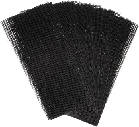 HARFINGTON 50pcs 100 Grits Mesh Sanding Screen Sheets 4-1/2" x 11" Wet or Dry Sandpaper Dust Free Abrasive Pads for Car Wood Drywall Metal Polishing & Grinding in Saudi Arabia
