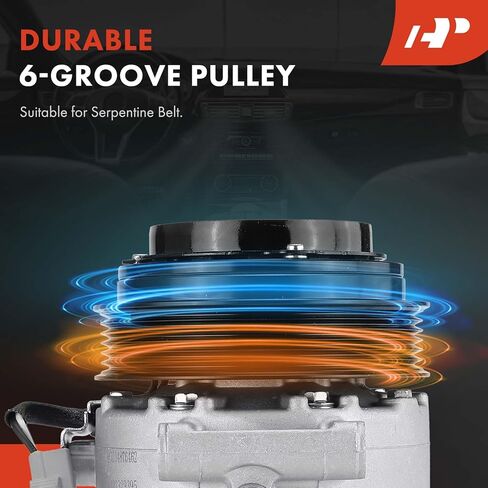 ضاغط مكيف هواء ممتاز مع قابض متوافق مع جيب شيروكي 2014-2021 وكرايسلر 200 2015-2017، 3.2 لتر 3.6 لتر in Kuwait