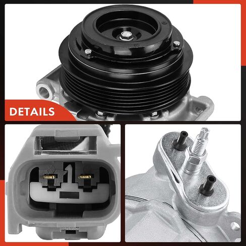 ضاغط مكيف هواء ممتاز مع قابض متوافق مع جيب شيروكي 2014-2021 وكرايسلر 200 2015-2017، 3.2 لتر 3.6 لتر in Kuwait