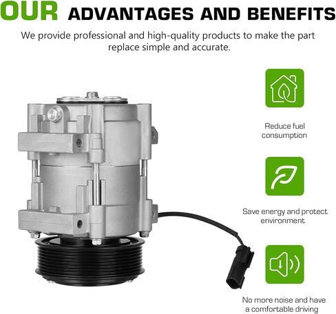 A/C Air Conditioner Compressor Clutch Fit for 2006 2007 2008 2009 Dodge Ram 2500 3500 5.9L 6.7L in Saudi Arabia