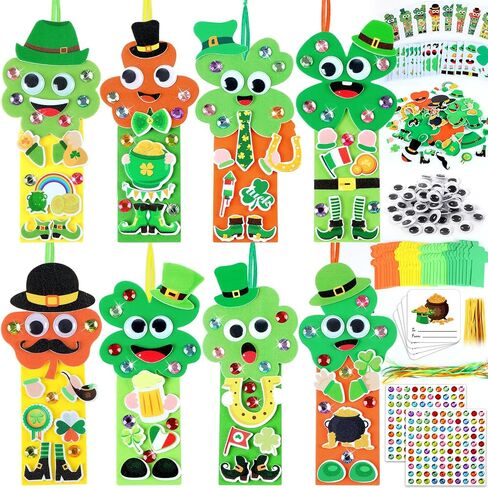 Qyeahkj 32 Sets Summer Ocean Animals Foam Bookmark Craft Kit 32 Sets Under The Sea Foam DIY Arts Craft Bulk Summer Beach Pool Party Favor Supplies DIY Gift for Kids School Classroom Activities in Saudi Arabia