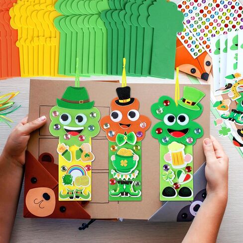 Qyeahkj 32 Sets Summer Ocean Animals Foam Bookmark Craft Kit 32 Sets Under The Sea Foam DIY Arts Craft Bulk Summer Beach Pool Party Favor Supplies DIY Gift for Kids School Classroom Activities in Saudi Arabia