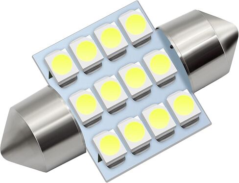 GXARTS 5SMD 194 LED لمبة الضوء 6000K 168 T10 2825 سيارة قبة خريطة باب المجاملة لوحة ترخيص أضواء + DE3175 DE3021 DE3022 31mm LED الداخلية قبة ضوء خريطة لمبة الباب المجاملة LED ضوء in Kuwait