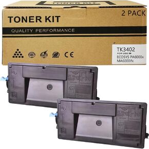 TK-3402 Toner Compatible for Kyocera TK3402 Black 2 Pack for Kyocera ECOSYS PA4500x MA4500ix MA4500ikx Toner Cartridge