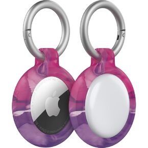OtterBox AirTags Holder for Apple AirTags, Shockproof, Drop Proof, Ultra-Slim, Rugged, Protective Thin Case for Apple AirTags, Includes Two Carabiners, Agrias