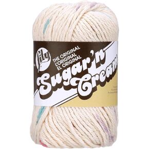 Lily Sugar 'N Cream Yarn, 2 Ounce, Potpourri Ombre