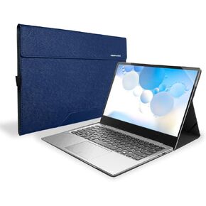Honeymoon Protective Case Cover Compatible with HP EliteBook x360 1040 G5 / HP EliteBook x360 1040 G6 14 inch,PU Leather Protective Case Cover Laptop Accessories,S008-13-Black