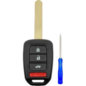Car Keyless Entry Remote Control Replacement Key Fob Cover Case fit for Honda Civic Accord Crosstour CR-V HR-V Key Fob Shell (1)