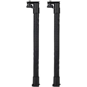 JJC 2 in 1 Flexible Mini Tripod Bendable Octopus Stand and Selfie Stick for Canon EOS M50 M6 R7 R10 G7X Sony ZV-1F ZV-1 RX100 A6100 A6400 Fujifilm X-T5 X-T4 X-T30 & More Camera [Phone Clamp Included]