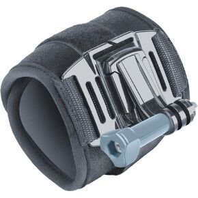 USA Gear Action Camera Wrist Strap Mount with J Hook, 2-Point Neoprene Strap - Compatible with Go Pro Hero 11, GoPro Hero 9, AKASO EK7000, Insta360 X3, DJI Osmo Action 3, GoPro Mount and more