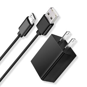 5V Micro USB Wall Charger for Roku Remote, Roku Streaming Stick, Roku Express+/ Express Plus, Roku Express 4k, Premiere Plus/Premiere+ Premiere Streaming Media Player Charging Cable Cord Replacement