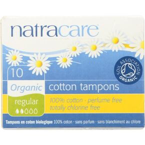 Natracare Regular Tampons - 4 Boxes (40 Total)