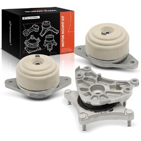 A-Premium 3PCS Engine Motor Mount Transmission Mount Set Compatible with Mercedes-Benz W204 Series C300 2008-2012 3.0L, C350 2008-2011 3.5L, AWD, Automatic Transmission, Replace# 2042400218 2042400618