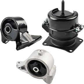JDMON 3Pcs Engine Motor & Transmission Mount Kit Replacement for Acura MDX, Honda Pilot 3.5L V6 2001-2006, Compatible with A4519HY, A4519, A4551, A4533, A4523, 50820S9VA01, 50810S3V003