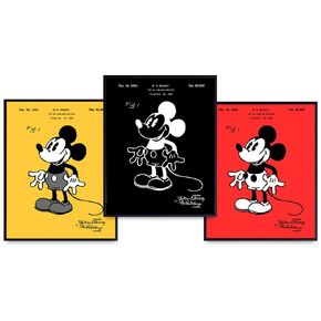 Patent print - Mouse Home Decor - Original 8x10 UNFRAMED Vintage Wall Art - Unique Gift For World Fans - decoration, Poster, Wall Decor for Boy, Girl or Kids Room