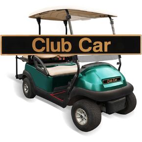 Roykaw Golf Cart Name Plate/Emblem Compatible with Club Car Precedent Models, Replaces OEM # 102502601