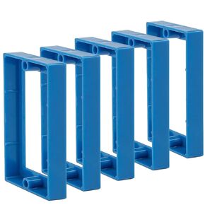 5-Pack 1/2" Single Gang Receptacle Outlet Box Extenders - Electrical Outlet Extender for Electrical Box and Electrical Outlet Switches - UL Listed - Made in U.S.A.