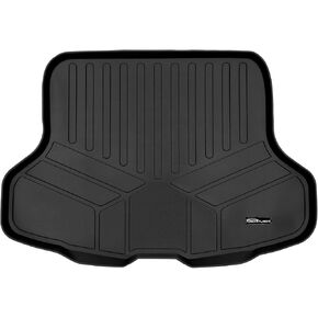 SMARTLINER All Weather Custom Fit Black Cargo Liner Behind The 2nd Row Compatible with 2020-2024 Nissan Sentra (Only Fits Sedan Models)