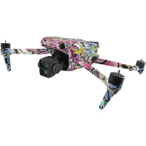 MightySkins Skin Compatible with DJI Air 3 - Puppy Fall | Protective, Durable, and Unique Vinyl Decal wrap Cover | Easy to Apply, Remove, and Change Styles