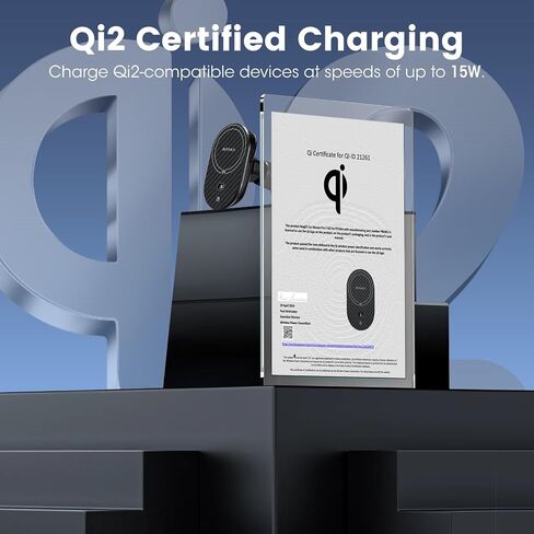 pitaka for Qi2 MagSafe Car Mount Charger with NFC Feature, 360° Rotation in Saudi Arabia