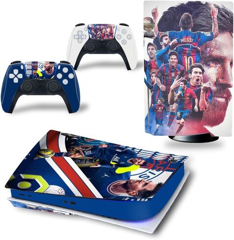 ملصق جلدي واقٍ من الفينيل لقرص PS5 Messi Leonel Soccer Futbol in Kuwait
