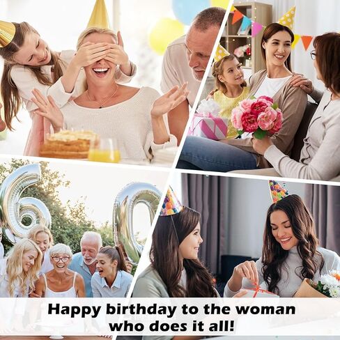30th 40th 50th 60th 70th 80th Birthday Gifts for Women, Birthday Bracelet Jewelry for Mom Grandma Aunt Friends in Saudi Arabia