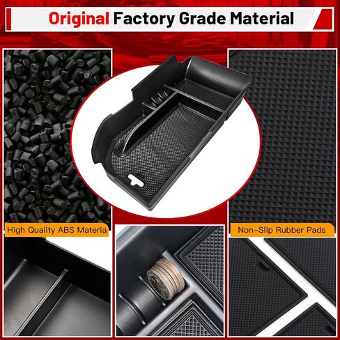 صينية تنظيم وحدة التحكم المركزية متوافقة مع تويو تا كامري 2018-2024، ملحقات داخلية لصندوق تخزين مسند الذراع، عبوة من قطعة واحدة in Kuwait