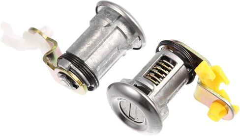 X AUTOHAUX 1 زوج مجموعة قفل الباب الأيمن الأيسر مع مفتاح 80600-01G25 80601-01G25 لنيسان بيك اب 1984-1998 سائق الركاب الجانب قفل الباب اسطوانة in Saudi Arabia