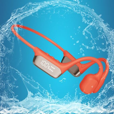 AYI Open Ear Air Conduction Bluetooth Headphone Dual Mic Rotatable Boom Mic Active Noise Cancellation IPX5 Waterproof Bluetooth 5.4 Pain-Free Design for Sports Work Outdoor Activities-DG Black in Kuwait