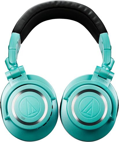 Audio-Technica ATH-M50xBT2IB Wireless Over-Ear Headphones, Ice Blue in Saudi Arabia