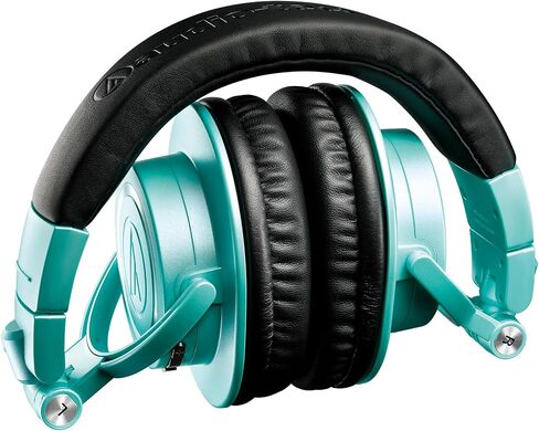 Audio-Technica ATH-M50xBT2IB Wireless Over-Ear Headphones, Ice Blue in Saudi Arabia