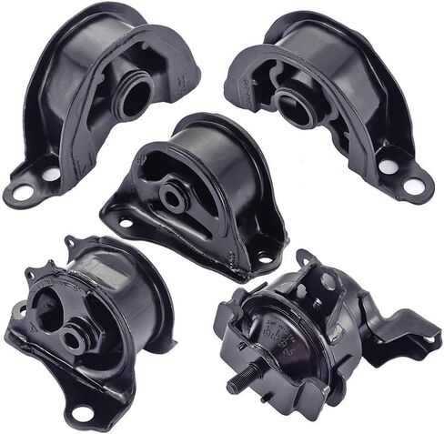 Engine Motor Mount Compatible with Fits 1996-2000 Honda Civic 1.6L 5pcs A6520 A6502 A6556 A6506 50841-SR3-983 50842-SR3-030 50824-S04-013 50810-SR3-981 in Kuwait
