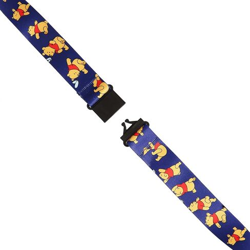 Disney Winnie the Pooh Lanyard - Lanyards for Keys - Neck Lanyard with Winnie the Pooh Charm (Winnie the Pooh Lanyard) in Saudi Arabia