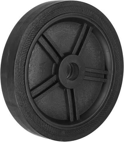 PATIKIL 5" Air Compressor Wheels, Universal Air Compressor Wheel Replacement Parts with 0.65" Dia. Hole for Easy Mobility, Black in Saudi Arabia