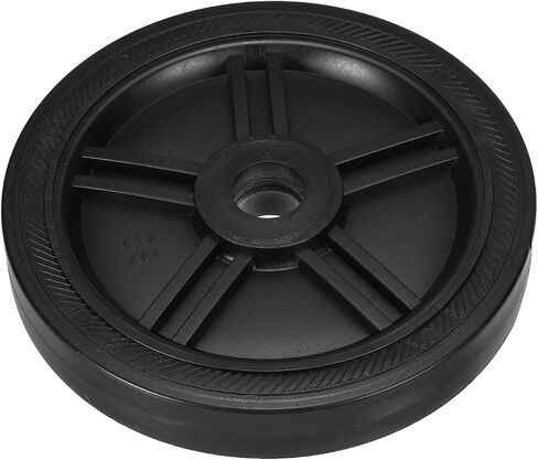 PATIKIL 5" Air Compressor Wheels, Universal Air Compressor Wheel Replacement Parts with 0.65" Dia. Hole for Easy Mobility, Black in Saudi Arabia