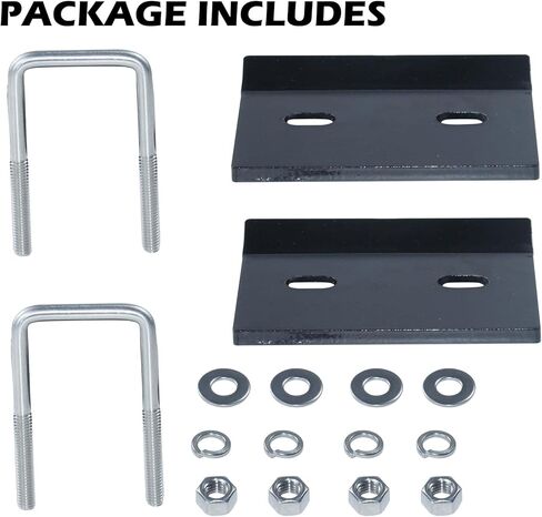 مثبت مضاد للخشخشة لمستقبلات وصلة الوصل 1.25 بوصة و2 بوصة، لوحة فولاذية شديدة التحمل، توقف الاهتزاز وتوفر تجربة سحب هادئة وآمنة in Kuwait