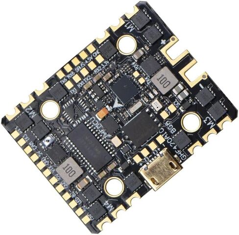 JHEMCU GHF420AIO BGA F4 OSD وحدة تحكم في الطيران مع مخرج 5V 10V BEC ومدمج 40A BL_S 4In1 ESC in Kuwait